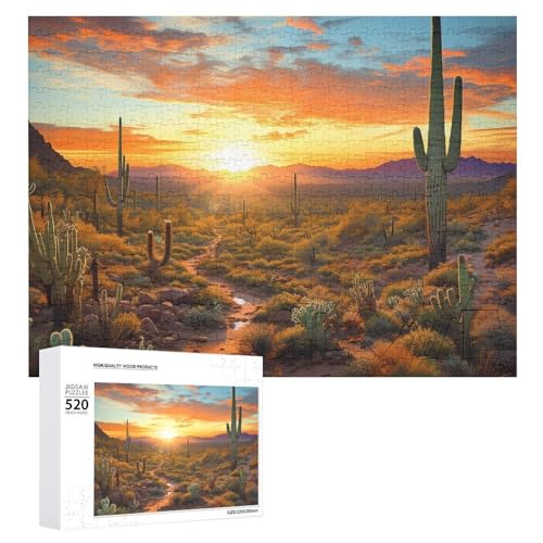 520 Teile Puzzles für Erwachsene Coole Saguaros bei Sonnenuntergang Puzzles Große Puzzles Spiel Dekompression Freizeit Unterhaltung Holzpuzzle Entspannung Sensorisches Spielzeug Raumdekor für Frauen 520 Teile Puzzles für Erwachsene Coole Saguaros bei Sonnenuntergang Puzzles Große Puzzles Spiel Dekompression Freizeit Unterhaltung Holzpuzzle Entspannung Sensorisches Spielzeug Raumdekor für Frauen von VFMKT