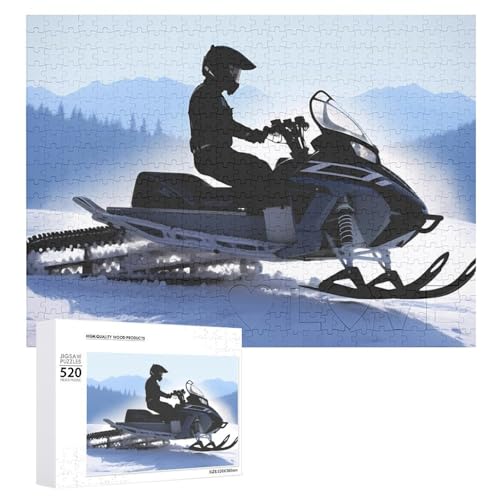 520 Teile Puzzles für Erwachsene Coole Schneemobil Puzzles Große Puzzles Spiel Dekompression Freizeit Unterhaltung Holzpuzzle Entspannung Sensorisches Spielzeug Raumdekor für Frauen Männer 520 Teile Puzzles für Erwachsene Coole Schneemobil Puzzles Große Puzzles Spiel Dekompression Freizeit Unterhaltung Holzpuzzle Entspannung Sensorisches Spielzeug Raumdekor für Frauen Männer von VFMKT
