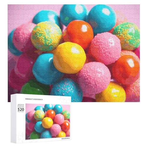 520-teiliges Puzzle für Erwachsene, coole bunte Süßigkeiten-Puzzles, großes Puzzle-Spiel, Dekompression, Freizeit, Unterhaltung, Holzpuzzle, Entspannung, sensorisches Spielzeug, Raumdekoration für 520-teiliges Puzzle für Erwachsene, coole bunte Süßigkeiten-Puzzles, großes Puzzle-Spiel, Dekompression, Freizeit, Unterhaltung, Holzpuzzle, Entspannung, sensorisches Spielzeug, Raumdekoration für von VFMKT