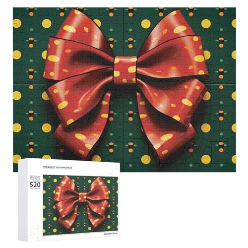 Puzzle 520 Teile für Erwachsene Cooles Geschenkpapier mit Schleife Großes Puzzle Dekompressionsspiel Freizeit Unterhaltung Holzpuzzle Entspannung Sensorisches Spielzeug Dekoration Puzzle 520 Teile für Erwachsene Cooles Geschenkpapier mit Schleife Großes Puzzle Dekompressionsspiel Freizeit Unterhaltung Holzpuzzle Entspannung Sensorisches Spielzeug Dekoration von VFMKT