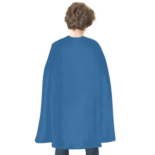 VFMKT Halloween Umhang Uni Erwachsene - Leichter und bequemer wendbarer Vampir Umhang - Marineblauer Hexenumhang - Halloween und Cosplay Kostüme für Damen und Herren von VFMKT