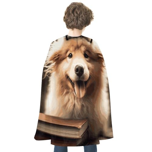 VFMKT Halloween-Umhang für Erwachsene, wendbar, leicht und bequem, Hexenumhang, lustiger Tier, Hund, Cosplay, Kostüme für Damen und Herren von VFMKT