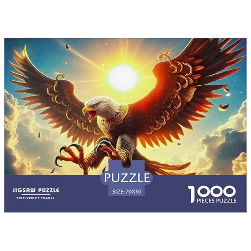 Adler 1000 Teile Puzzle Für Erwachsene Clevere Rätsel Herausforderung Spielzeug 70x50cm/1000pcs Adler 1000 Teile Puzzle Für Erwachsene Clevere Rätsel Herausforderung Spielzeug 70x50cm/1000pcs von VFQWPYAJN