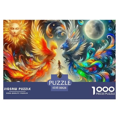 Adler 1000 Teile Puzzle Für Erwachsene Und Kinder Clevere Rätsel Herausforderung Spielzeug 38x26cm/1000pcs von VFQWPYAJN