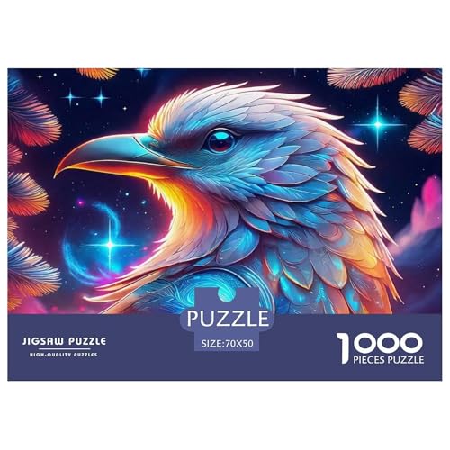 Adler Puzzle 1000 Teile Für Erwachsene Kinder Clevere Rätsel Impossible Game 70x50cm/1000pcs von VFQWPYAJN
