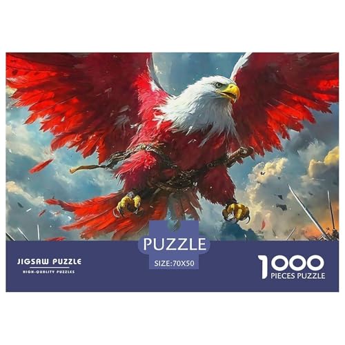Adler Puzzle 1000 Teile Für Erwachsene Und Kinder Ab 14 Jahren Clevere Rätsel Für Pädagogisches Spiel 70x50cm/1000pcs von VFQWPYAJN