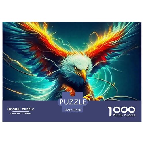 Adler Puzzle 1000 Teile Für Erwachsene Und Kinder Ab 14 Jahren Clevere Rätsel Impossible Game 70x50cm/1000pcs von VFQWPYAJN
