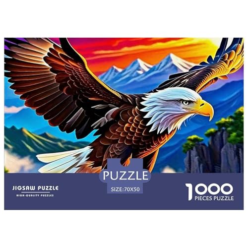 Adler Puzzle 1000 Teile Für Erwachsene Und Kinder Ab 14 Jahren Mit Gemütliche Studie-Motiv Impossible Game 70x50cm/1000pcs von VFQWPYAJN