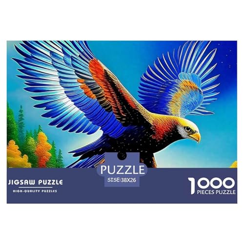 Adler Puzzle 1000 Teile Für Erwachsene Und Kinder Ab 14 Jahren Puzzles-Geschenk Für Pädagogisches Spiel 38x26cm/1000pcs von VFQWPYAJN