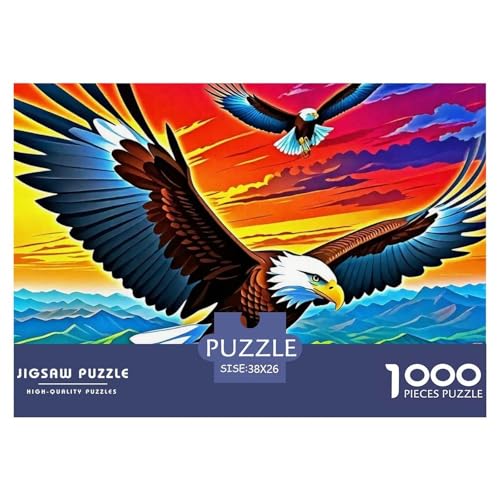 Adler Puzzle 1000 Teile Für Erwachsene Und Kinder Ab 14 Jahren Puzzles-Geschenk Impossible Game 38x26cm/1000pcs Adler Puzzle 1000 Teile Für Erwachsene Und Kinder Ab 14 Jahren Puzzles-Geschenk Impossible Game 38x26cm/1000pcs von VFQWPYAJN