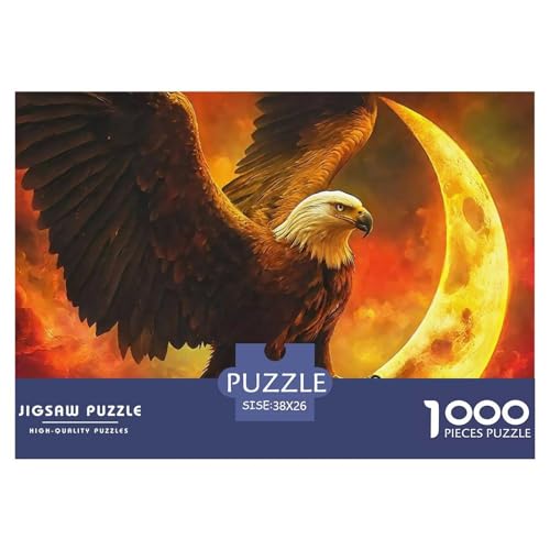Adler Puzzle 1000 Teile Für Erwachsene Und Kinder Puzzles-Geschenk Für Pädagogisches Spiel 38x26cm/1000pcs von VFQWPYAJN