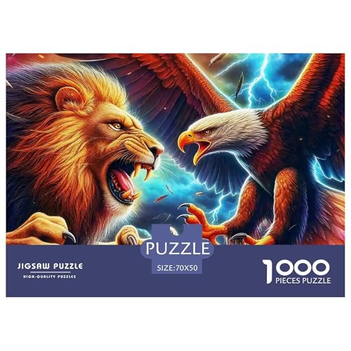 Adler Puzzle 1000 Teile Für Erwachsene Und Kinder Puzzles-Geschenk Für Pädagogisches Spiel 70x50cm/1000pcs von VFQWPYAJN