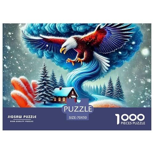 Adler Puzzle 1000 Teile Für Erwachsene Und Kinder Puzzles-Geschenk Herausforderung Spielzeug 70x50cm/1000pcs Adler Puzzle 1000 Teile Für Erwachsene Und Kinder Puzzles-Geschenk Herausforderung Spielzeug 70x50cm/1000pcs von VFQWPYAJN