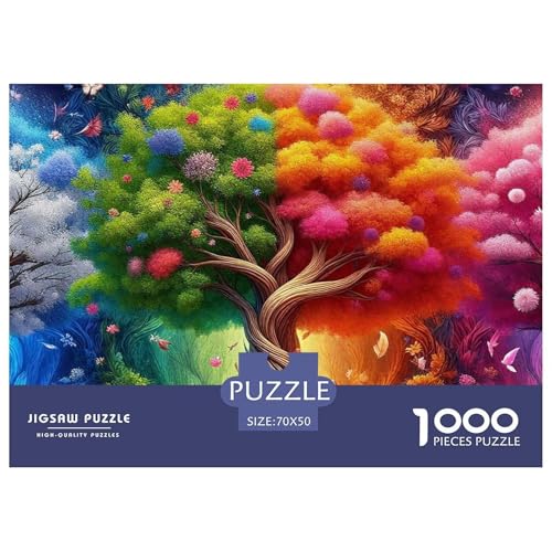 Baum des Lebens 1000 Teile Puzzle Für Erwachsene Kinder Puzzles-Geschenk Impossible Game 70x50cm/1000pcs Baum des Lebens 1000 Teile Puzzle Für Erwachsene Kinder Puzzles-Geschenk Impossible Game 70x50cm/1000pcs von VFQWPYAJN