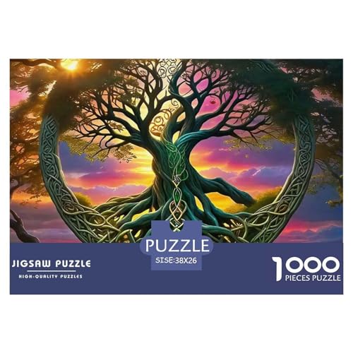 Baum des Lebens 1000 Teile Puzzle Für Erwachsene Mit Gemütliche Studie-Motiv Impossible Game 38x26cm/1000pcs Baum des Lebens 1000 Teile Puzzle Für Erwachsene Mit Gemütliche Studie-Motiv Impossible Game 38x26cm/1000pcs von VFQWPYAJN