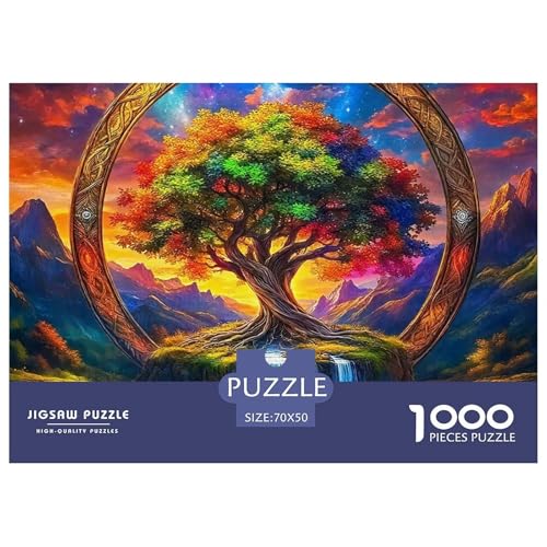 Baum des Lebens 1000 Teile Puzzle Für Erwachsene Mit Gemütliche Studie-Motiv Impossible Game 70x50cm/1000pcs Baum des Lebens 1000 Teile Puzzle Für Erwachsene Mit Gemütliche Studie-Motiv Impossible Game 70x50cm/1000pcs von VFQWPYAJN