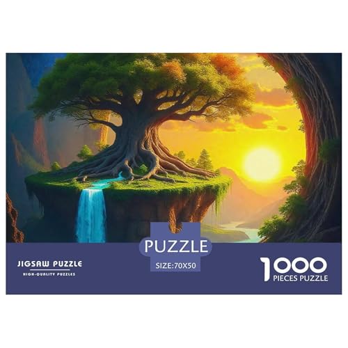 Baum des Lebens 1000 Teile Puzzle Für Erwachsene Und Kinder Clevere Rätsel Herausforderung Spielzeug 70x50cm/1000pcs Baum des Lebens 1000 Teile Puzzle Für Erwachsene Und Kinder Clevere Rätsel Herausforderung Spielzeug 70x50cm/1000pcs von VFQWPYAJN