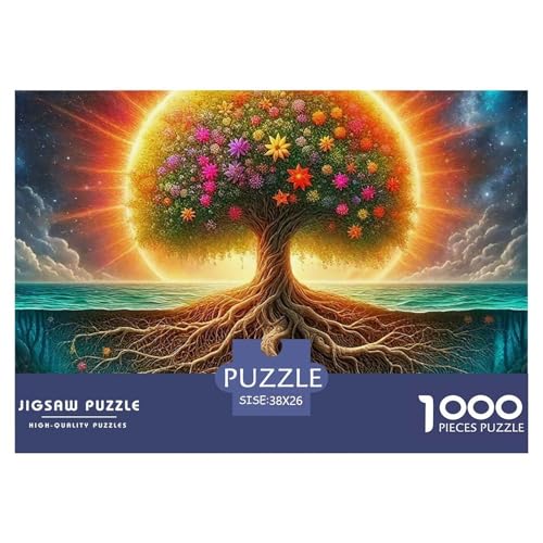 Baum des Lebens 1000 Teile Puzzle Für Erwachsene Und Kinder Clevere Rätsel Impossible Game 38x26cm/1000pcs Baum des Lebens 1000 Teile Puzzle Für Erwachsene Und Kinder Clevere Rätsel Impossible Game 38x26cm/1000pcs von VFQWPYAJN