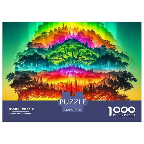 Baum des Lebens 1000 Teile Puzzle Für Erwachsene Und Kinder Mit Gemütliche Studie-Motiv Für Pädagogisches Spiel 70x50cm/1000pcs Baum des Lebens 1000 Teile Puzzle Für Erwachsene Und Kinder Mit Gemütliche Studie-Motiv Für Pädagogisches Spiel 70x50cm/1000pcs von VFQWPYAJN