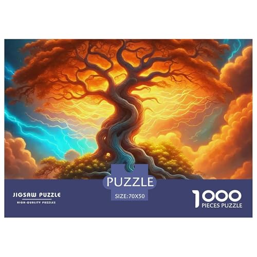 Baum des Lebens 1000 Teile Puzzle Für Erwachsene Und Kinder Mit Gemütliche Studie-Motiv Herausforderung Spielzeug 70x50cm/1000pcs Baum des Lebens 1000 Teile Puzzle Für Erwachsene Und Kinder Mit Gemütliche Studie-Motiv Herausforderung Spielzeug 70x50cm/1000pcs von VFQWPYAJN