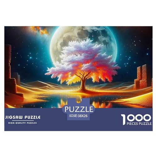 Baum des Lebens 1000 Teile Puzzle Für Erwachsene Und Kinder Mit Gemütliche Studie-Motiv Impossible Game 38x26cm/1000pcs von VFQWPYAJN