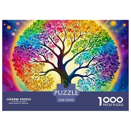 Baum des Lebens Puzzle 1000 Teile Für Erwachsene Clevere Rätsel Für Pädagogisches Spiel 70x50cm/1000pcs Baum des Lebens Puzzle 1000 Teile Für Erwachsene Clevere Rätsel Für Pädagogisches Spiel 70x50cm/1000pcs von VFQWPYAJN