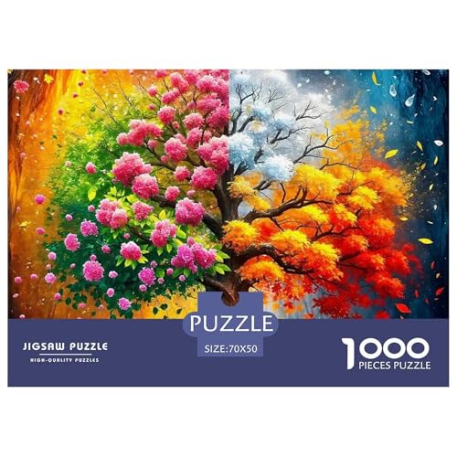 Baum des Lebens Puzzle 1000 Teile Für Erwachsene Clevere Rätsel Impossible Game 70x50cm/1000pcs Baum des Lebens Puzzle 1000 Teile Für Erwachsene Clevere Rätsel Impossible Game 70x50cm/1000pcs von VFQWPYAJN