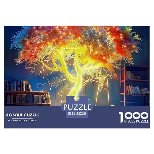 Baum des Lebens Puzzle 1000 Teile Für Erwachsene Kinder Clevere Rätsel Für Pädagogisches Spiel 38x26cm/1000pcs Baum des Lebens Puzzle 1000 Teile Für Erwachsene Kinder Clevere Rätsel Für Pädagogisches Spiel 38x26cm/1000pcs von VFQWPYAJN