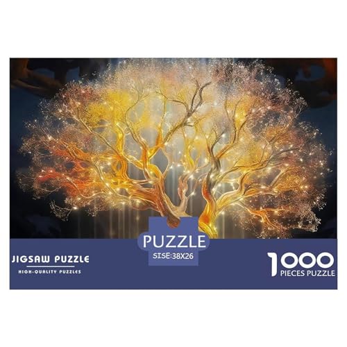 Baum des Lebens Puzzle 1000 Teile Für Erwachsene Kinder Clevere Rätsel Herausforderung Spielzeug 38x26cm/1000pcs Baum des Lebens Puzzle 1000 Teile Für Erwachsene Kinder Clevere Rätsel Herausforderung Spielzeug 38x26cm/1000pcs von VFQWPYAJN