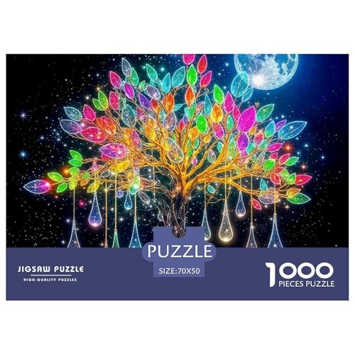 Baum des Lebens Puzzle 1000 Teile Für Erwachsene Kinder Clevere Rätsel Herausforderung Spielzeug 70x50cm/1000pcs Baum des Lebens Puzzle 1000 Teile Für Erwachsene Kinder Clevere Rätsel Herausforderung Spielzeug 70x50cm/1000pcs von VFQWPYAJN