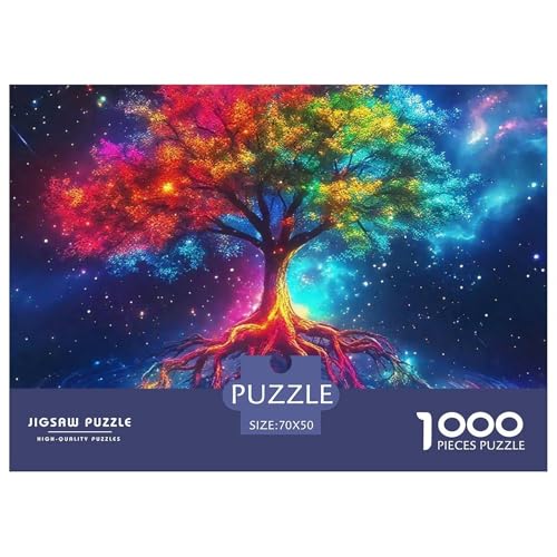 Baum des Lebens Puzzle 1000 Teile Für Erwachsene Kinder Clevere Rätsel Herausforderung Spielzeug 70x50cm/1000pcs Baum des Lebens Puzzle 1000 Teile Für Erwachsene Kinder Clevere Rätsel Herausforderung Spielzeug 70x50cm/1000pcs von VFQWPYAJN