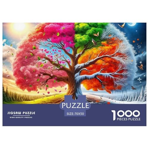 Baum des Lebens Puzzle 1000 Teile Für Erwachsene Kinder Clevere Rätsel Impossible Game 70x50cm/1000pcs Baum des Lebens Puzzle 1000 Teile Für Erwachsene Kinder Clevere Rätsel Impossible Game 70x50cm/1000pcs von VFQWPYAJN