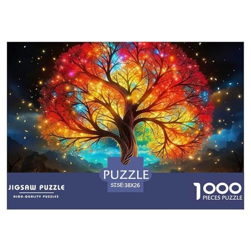 Baum des Lebens Puzzle 1000 Teile Für Erwachsene Kinder Mit Gemütliche Studie-Motiv Herausforderung Spielzeug 38x26cm/1000pcs Baum des Lebens Puzzle 1000 Teile Für Erwachsene Kinder Mit Gemütliche Studie-Motiv Herausforderung Spielzeug 38x26cm/1000pcs von VFQWPYAJN