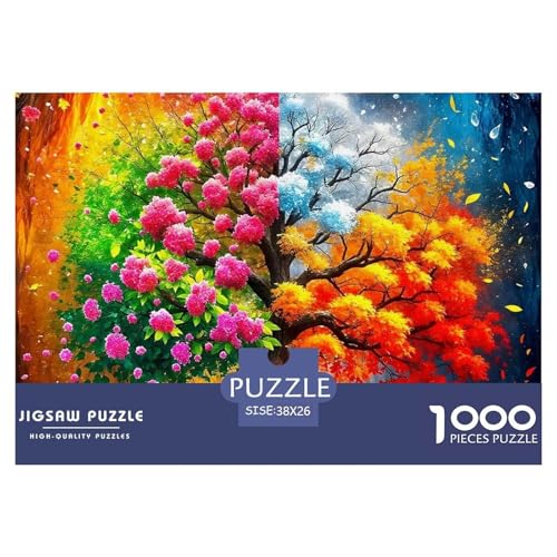 Baum des Lebens Puzzle 1000 Teile Für Erwachsene Kinder Mit Gemütliche Studie-Motiv Impossible Game 38x26cm/1000pcs Baum des Lebens Puzzle 1000 Teile Für Erwachsene Kinder Mit Gemütliche Studie-Motiv Impossible Game 38x26cm/1000pcs von VFQWPYAJN