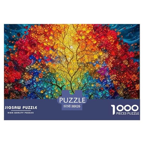 Baum des Lebens Puzzle 1000 Teile Für Erwachsene Kinder Puzzles-Geschenk Für Pädagogisches Spiel 38x26cm/1000pcs Baum des Lebens Puzzle 1000 Teile Für Erwachsene Kinder Puzzles-Geschenk Für Pädagogisches Spiel 38x26cm/1000pcs von VFQWPYAJN