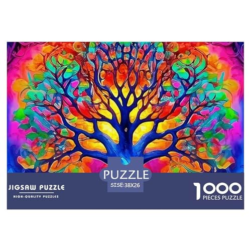 Baum des Lebens Puzzle 1000 Teile Für Erwachsene Kinder Puzzles-Geschenk Herausforderung Spielzeug 38x26cm/1000pcs Baum des Lebens Puzzle 1000 Teile Für Erwachsene Kinder Puzzles-Geschenk Herausforderung Spielzeug 38x26cm/1000pcs von VFQWPYAJN