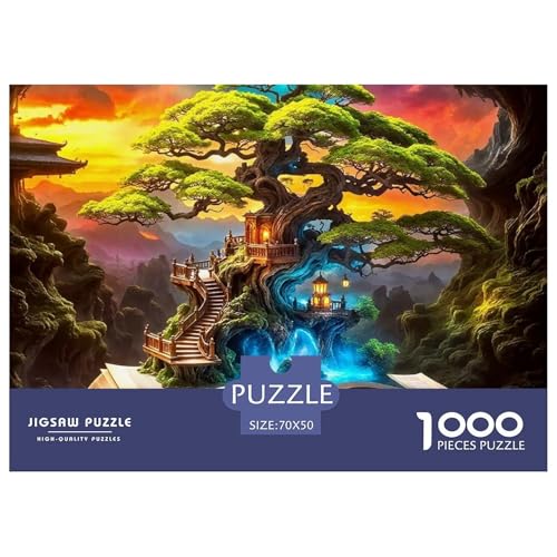Baum des Lebens Puzzle 1000 Teile Für Erwachsene Kinder Puzzles-Geschenk Impossible Game 70x50cm/1000pcs Baum des Lebens Puzzle 1000 Teile Für Erwachsene Kinder Puzzles-Geschenk Impossible Game 70x50cm/1000pcs von VFQWPYAJN