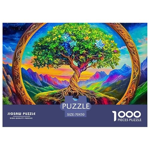 Baum des Lebens Puzzle 1000 Teile Für Erwachsene Kinder Puzzles-Geschenk Impossible Game 70x50cm/1000pcs Baum des Lebens Puzzle 1000 Teile Für Erwachsene Kinder Puzzles-Geschenk Impossible Game 70x50cm/1000pcs von VFQWPYAJN