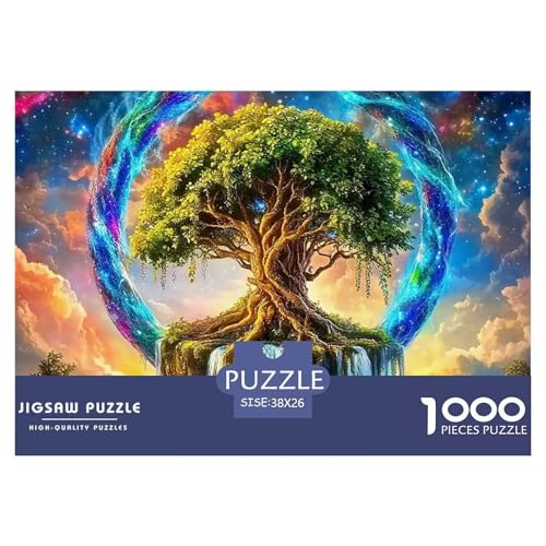 Baum des Lebens Puzzle 1000 Teile Für Erwachsene Mit Gemütliche Studie-Motiv Impossible Game 38x26cm/1000pcs Baum des Lebens Puzzle 1000 Teile Für Erwachsene Mit Gemütliche Studie-Motiv Impossible Game 38x26cm/1000pcs von VFQWPYAJN
