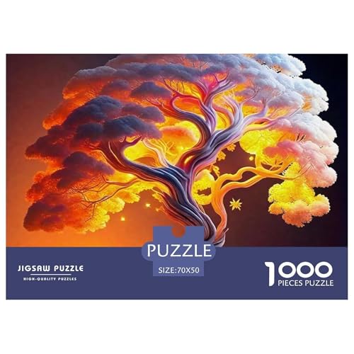 Baum des Lebens Puzzle 1000 Teile Für Erwachsene Und Kinder Ab 14 Jahren Clevere Rätsel Für Pädagogisches Spiel 70x50cm/1000pcs Baum des Lebens Puzzle 1000 Teile Für Erwachsene Und Kinder Ab 14 Jahren Clevere Rätsel Für Pädagogisches Spiel 70x50cm/1000pcs von VFQWPYAJN