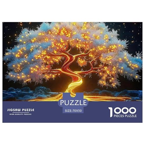 Baum des Lebens Puzzle 1000 Teile Für Erwachsene Und Kinder Ab 14 Jahren Clevere Rätsel Für Pädagogisches Spiel 70x50cm/1000pcs Baum des Lebens Puzzle 1000 Teile Für Erwachsene Und Kinder Ab 14 Jahren Clevere Rätsel Für Pädagogisches Spiel 70x50cm/1000pcs von VFQWPYAJN