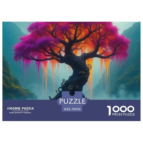 Baum des Lebens Puzzle 1000 Teile Für Erwachsene Und Kinder Ab 14 Jahren Clevere Rätsel Für Pädagogisches Spiel 70x50cm/1000pcs Baum des Lebens Puzzle 1000 Teile Für Erwachsene Und Kinder Ab 14 Jahren Clevere Rätsel Für Pädagogisches Spiel 70x50cm/1000pcs von VFQWPYAJN