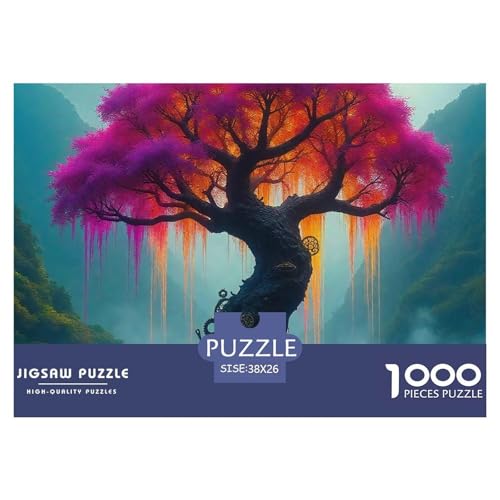 Baum des Lebens Puzzle 1000 Teile Für Erwachsene Und Kinder Ab 14 Jahren Clevere Rätsel Impossible Game 38x26cm/1000pcs Baum des Lebens Puzzle 1000 Teile Für Erwachsene Und Kinder Ab 14 Jahren Clevere Rätsel Impossible Game 38x26cm/1000pcs von VFQWPYAJN