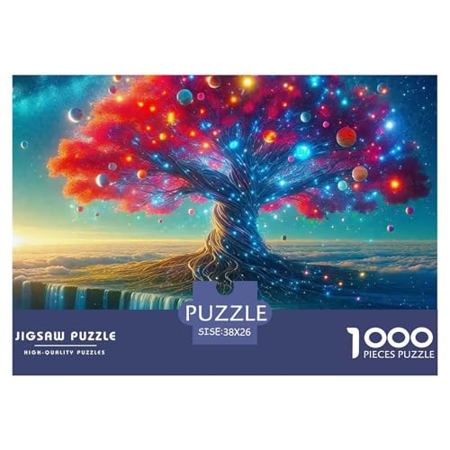 Baum des Lebens Puzzle 1000 Teile Für Erwachsene Und Kinder Ab 14 Jahren Clevere Rätsel Impossible Game 38x26cm/1000pcs von VFQWPYAJN