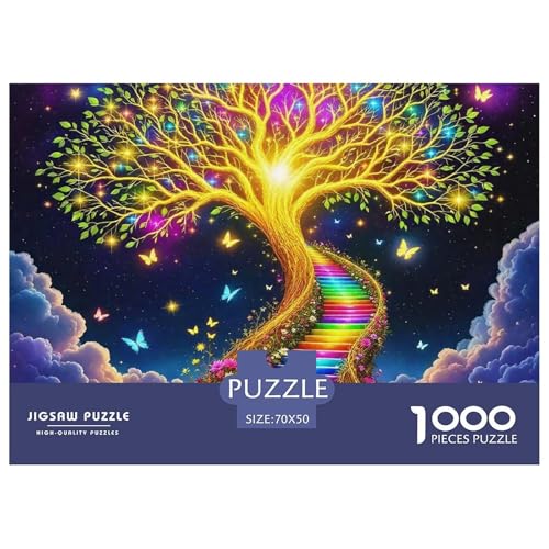 Baum des Lebens Puzzle 1000 Teile Für Erwachsene Und Kinder Ab 14 Jahren Clevere Rätsel Impossible Game 70x50cm/1000pcs Baum des Lebens Puzzle 1000 Teile Für Erwachsene Und Kinder Ab 14 Jahren Clevere Rätsel Impossible Game 70x50cm/1000pcs von VFQWPYAJN