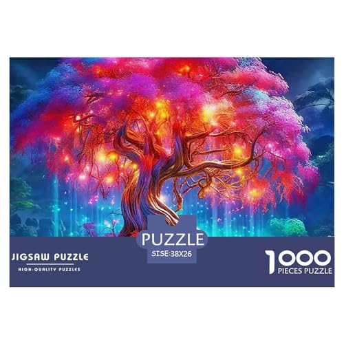 Baum des Lebens Puzzle 1000 Teile Für Erwachsene Und Kinder Ab 14 Jahren Mit Gemütliche Studie-Motiv Für Pädagogisches Spiel 38x26cm/1000pcs Baum des Lebens Puzzle 1000 Teile Für Erwachsene Und Kinder Ab 14 Jahren Mit Gemütliche Studie-Motiv Für Pädagogisches Spiel 38x26cm/1000pcs von VFQWPYAJN