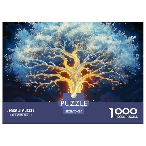 Baum des Lebens Puzzle 1000 Teile Für Erwachsene Und Kinder Ab 14 Jahren Mit Gemütliche Studie-Motiv Für Pädagogisches Spiel 70x50cm/1000pcs Baum des Lebens Puzzle 1000 Teile Für Erwachsene Und Kinder Ab 14 Jahren Mit Gemütliche Studie-Motiv Für Pädagogisches Spiel 70x50cm/1000pcs von VFQWPYAJN