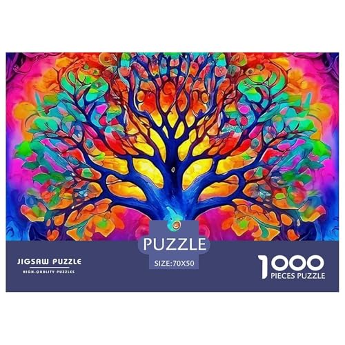 Baum des Lebens Puzzle 1000 Teile Für Erwachsene Und Kinder Ab 14 Jahren Mit Gemütliche Studie-Motiv Für Pädagogisches Spiel 70x50cm/1000pcs Baum des Lebens Puzzle 1000 Teile Für Erwachsene Und Kinder Ab 14 Jahren Mit Gemütliche Studie-Motiv Für Pädagogisches Spiel 70x50cm/1000pcs von VFQWPYAJN