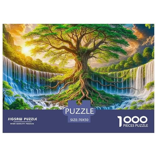 Baum des Lebens Puzzle 1000 Teile Für Erwachsene Und Kinder Ab 14 Jahren Puzzles-Geschenk Impossible Game 70x50cm/1000pcs Baum des Lebens Puzzle 1000 Teile Für Erwachsene Und Kinder Ab 14 Jahren Puzzles-Geschenk Impossible Game 70x50cm/1000pcs von VFQWPYAJN