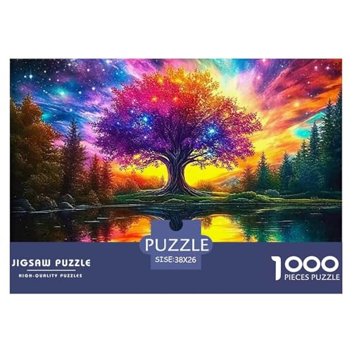 Baum des Lebens Puzzle 1000 Teile Für Erwachsene Und Kinder Clevere Rätsel Herausforderung Spielzeug 38x26cm/1000pcs Baum des Lebens Puzzle 1000 Teile Für Erwachsene Und Kinder Clevere Rätsel Herausforderung Spielzeug 38x26cm/1000pcs von VFQWPYAJN